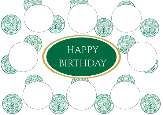 CFC Cake box insert, 14 x 10 inch. Digital downloads