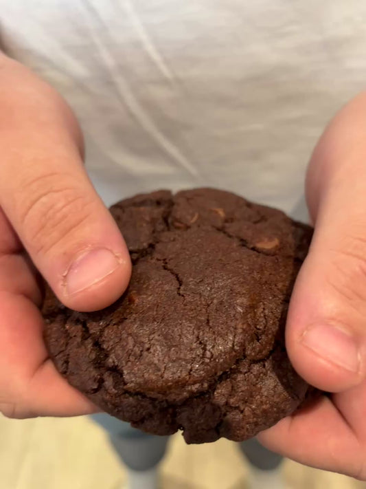 Double Choc chip Nutella NY style cookie